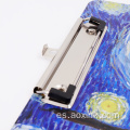 OFICINA A4 Clip File Folder Sublimation En blanco Clipboards